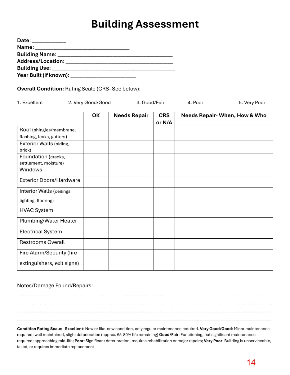 Page 14 of the packet; its text follows