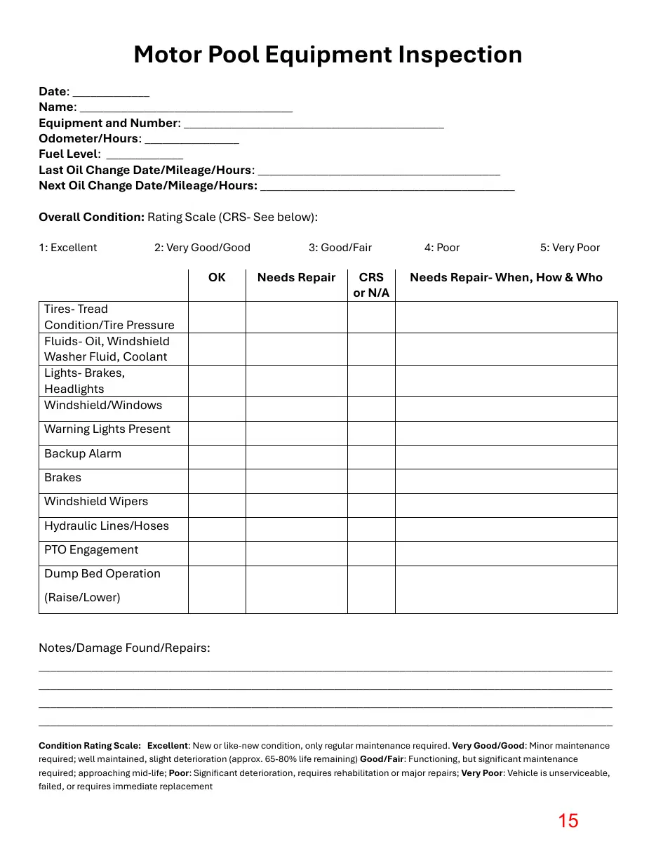 Page 15 of the packet; its text follows