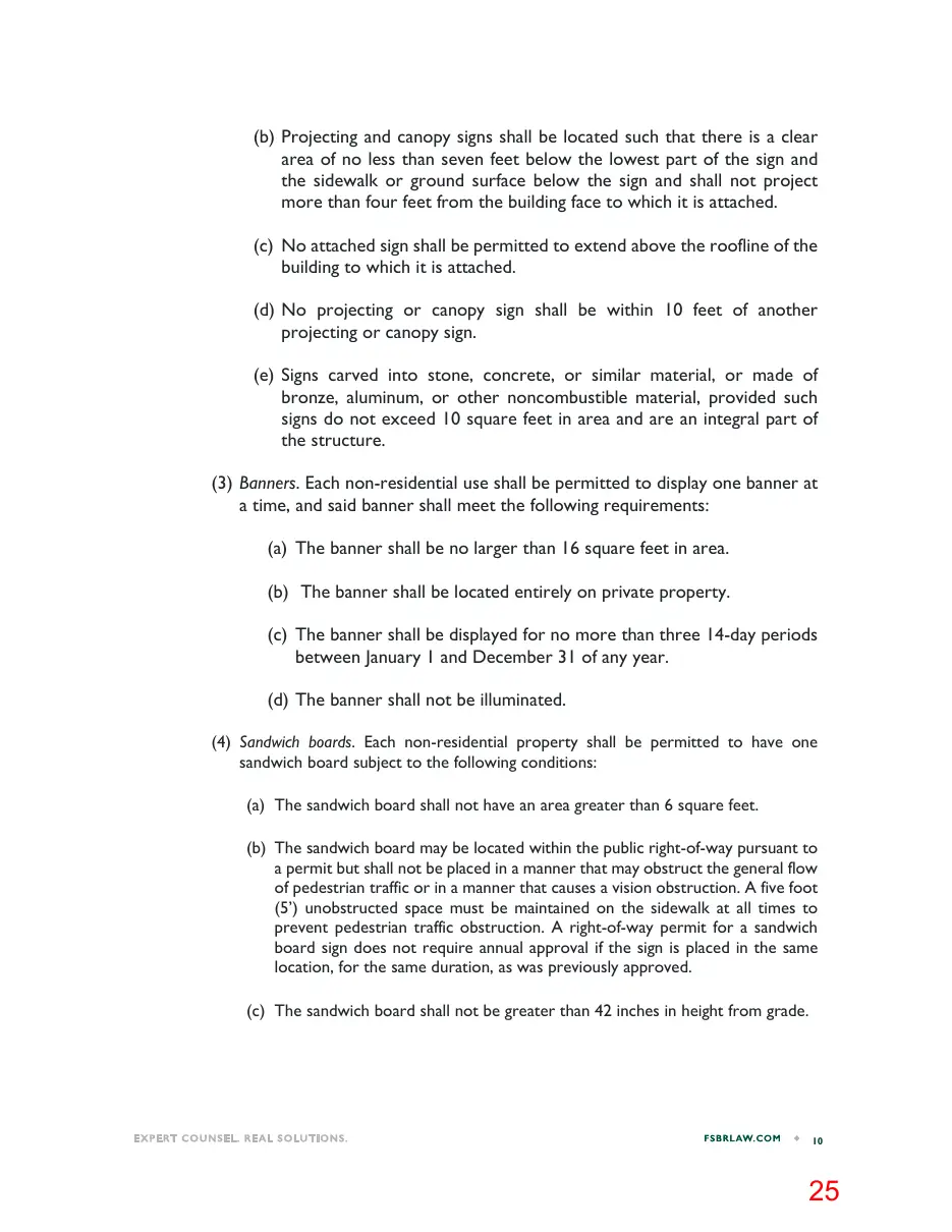 Page 25 of the packet; its text follows