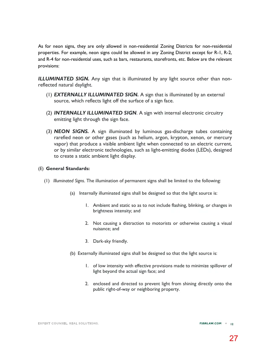 Page 27 of the packet; its text follows