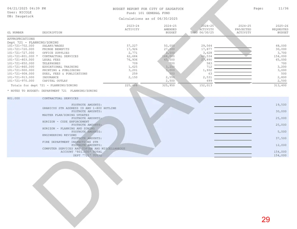 Page 29 of the packet; its text follows