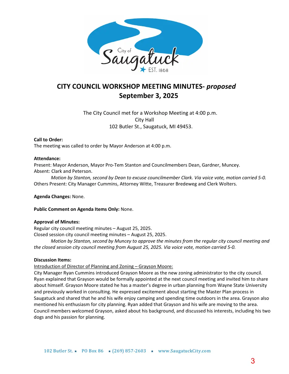 Page 3 of the packet; its text follows