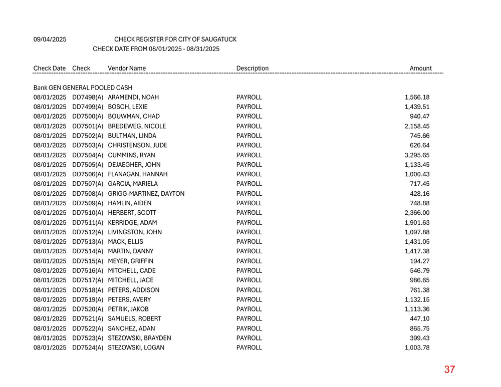 Page 37 of the packet; its text follows