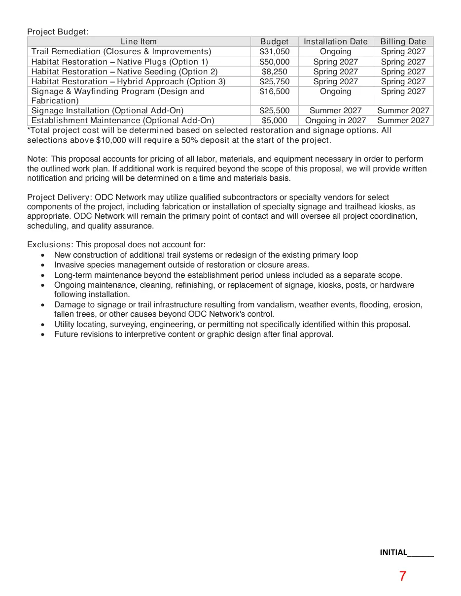 Page 7 of the packet; its text follows