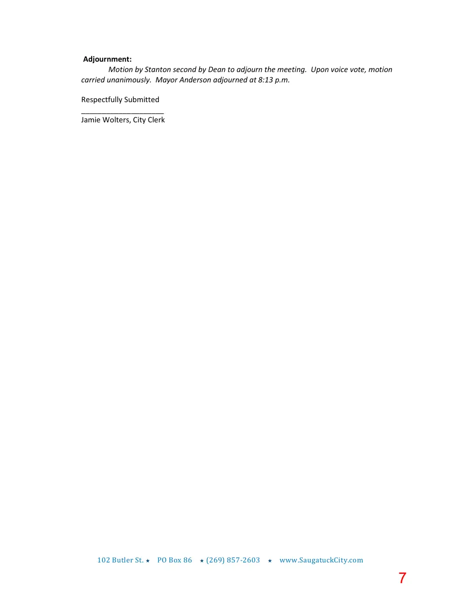 Page 7 of the packet; its text follows