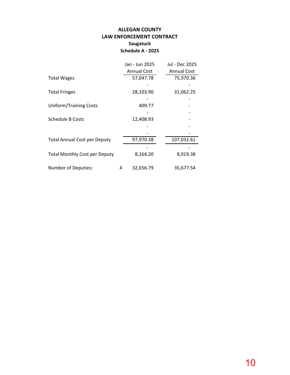 Page 10 of the packet; its text follows