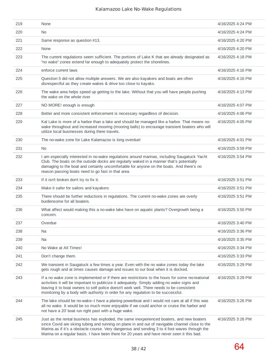 Page 64 of the packet; its text follows