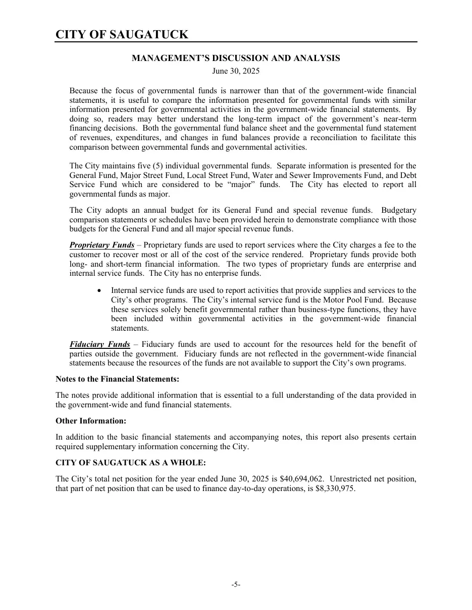 Page 11 of the packet; its text follows
