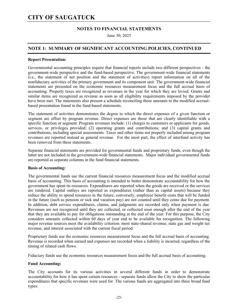 Page 31 of the packet; its text follows