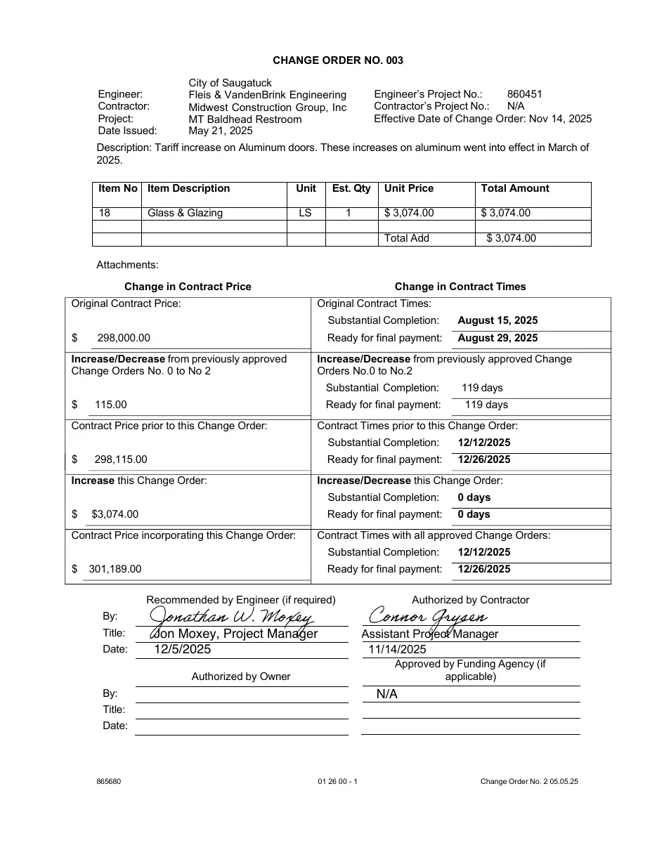 Page 64 of the packet; its text follows