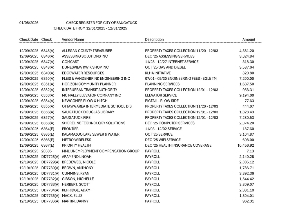 Page 104 of the packet; its text follows