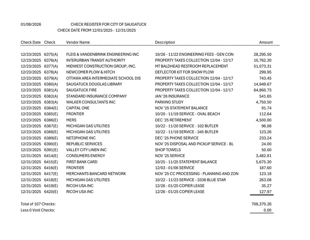 Page 106 of the packet; its text follows