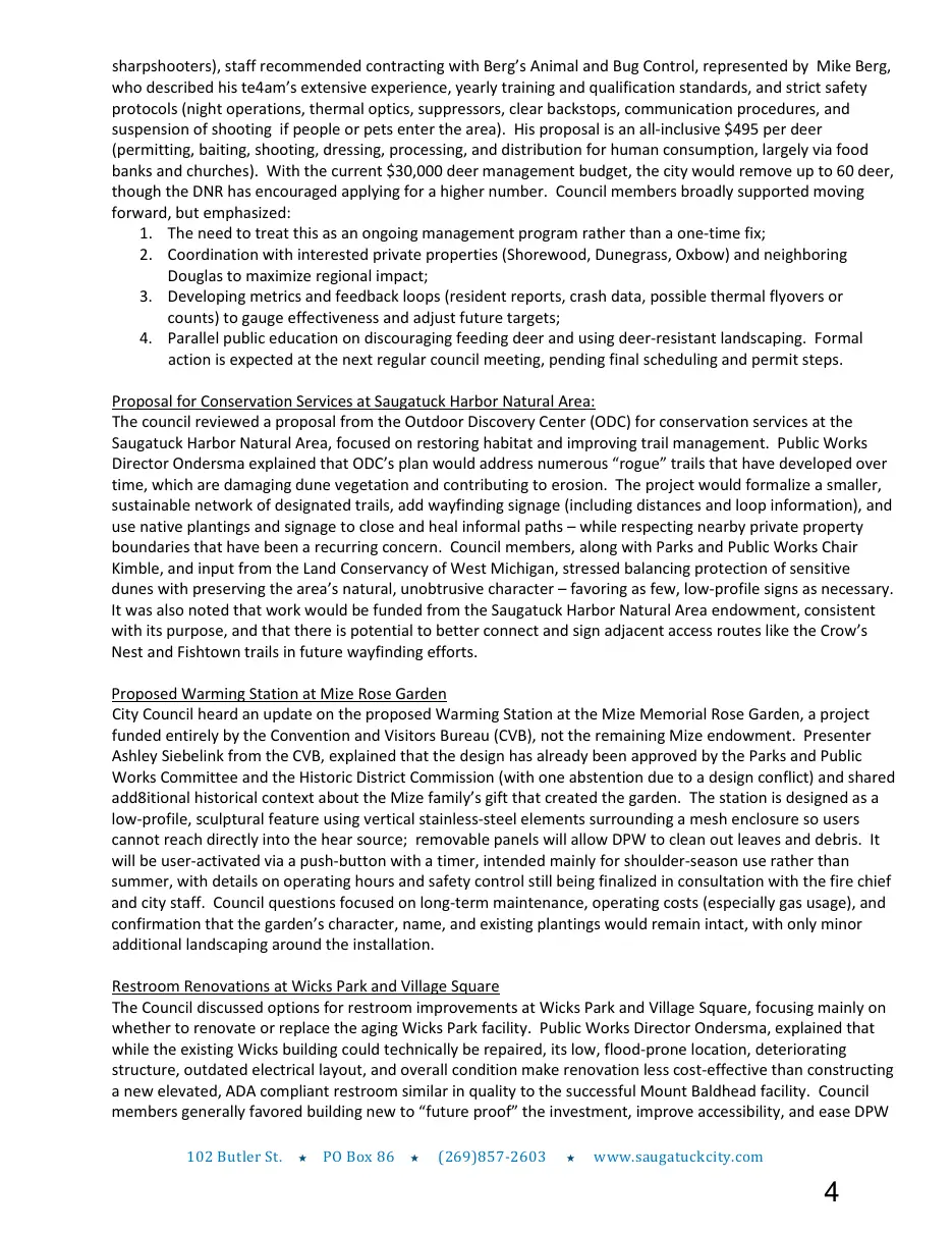 Page 4 of the packet; its text follows