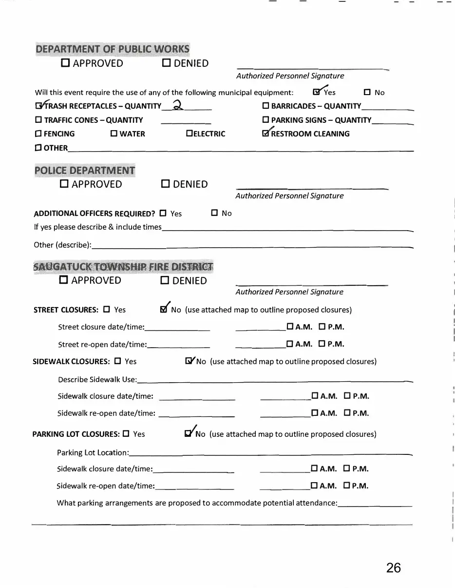 Page 26 of the packet; its text follows