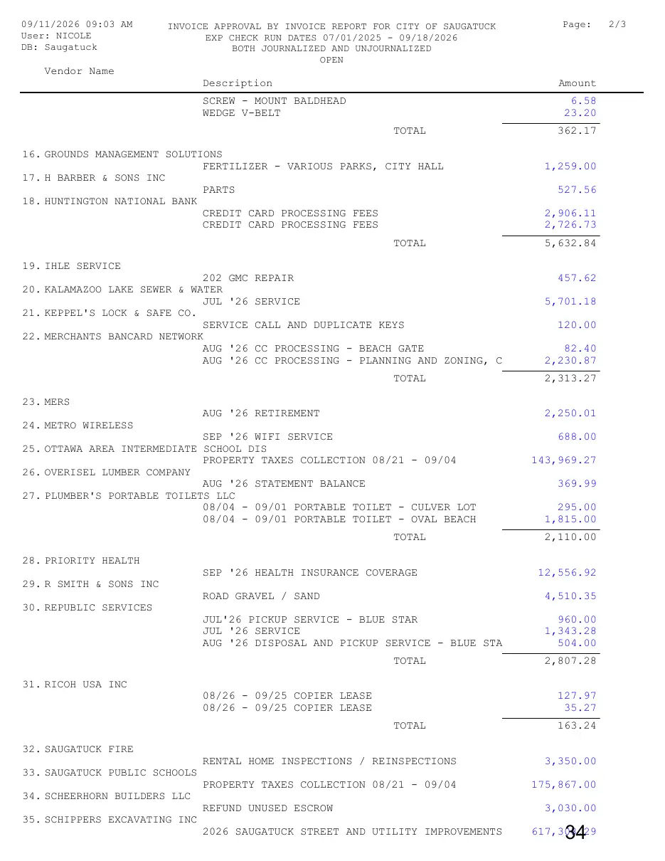 Page 34 of the packet; its text follows