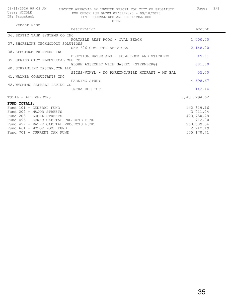 Page 35 of the packet; its text follows