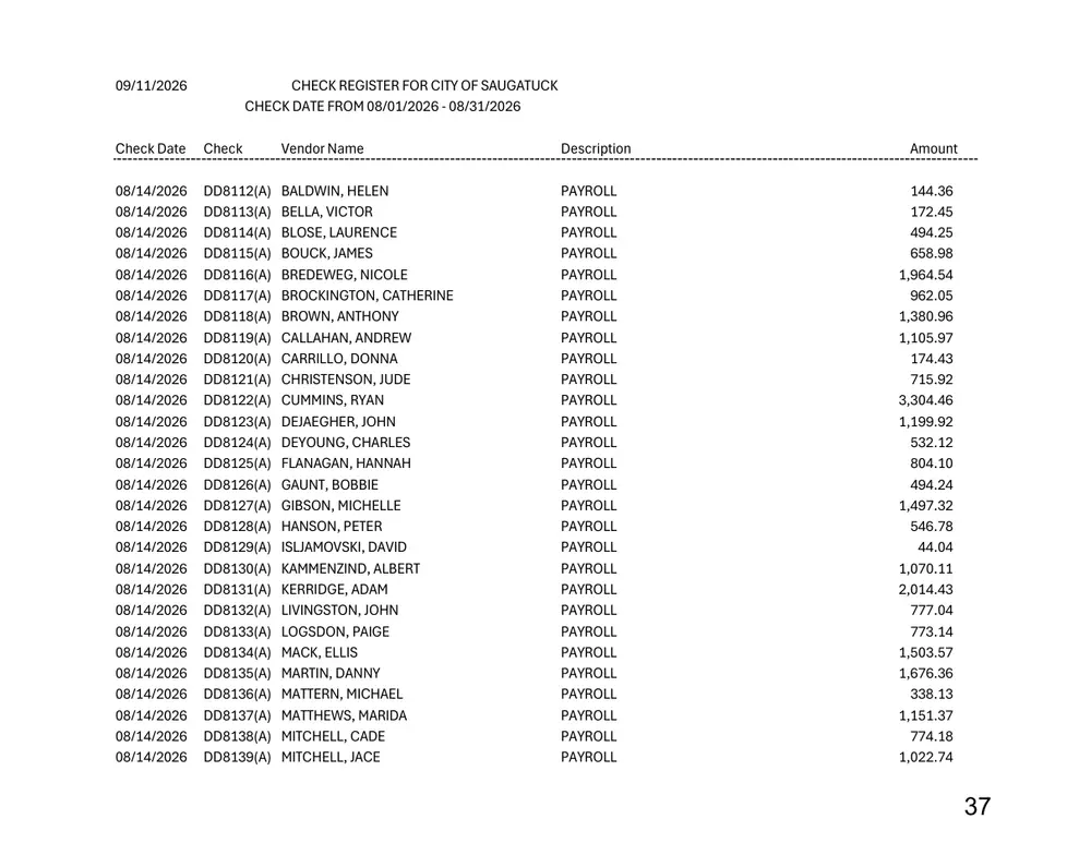 Page 37 of the packet; its text follows
