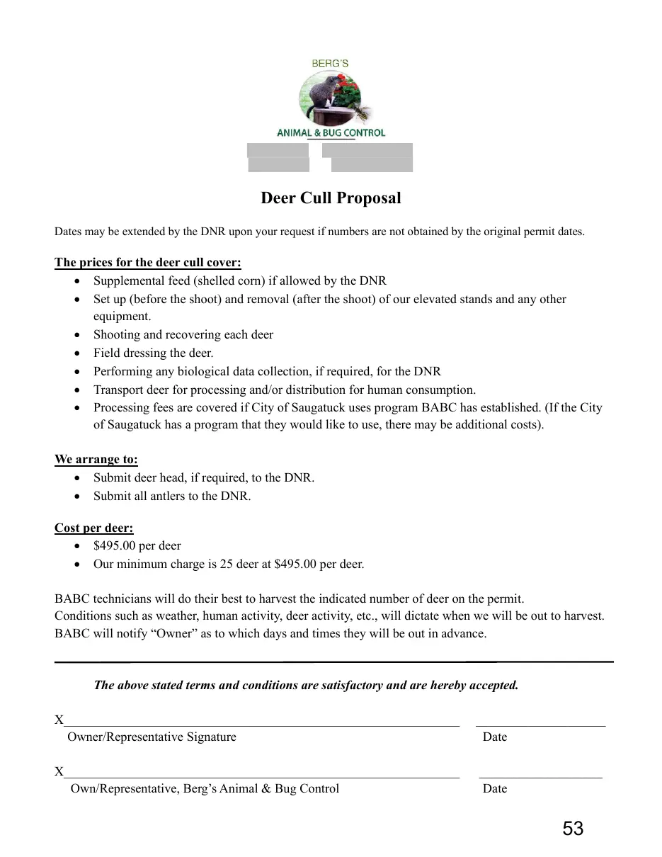 Page 53 of the packet; its text follows