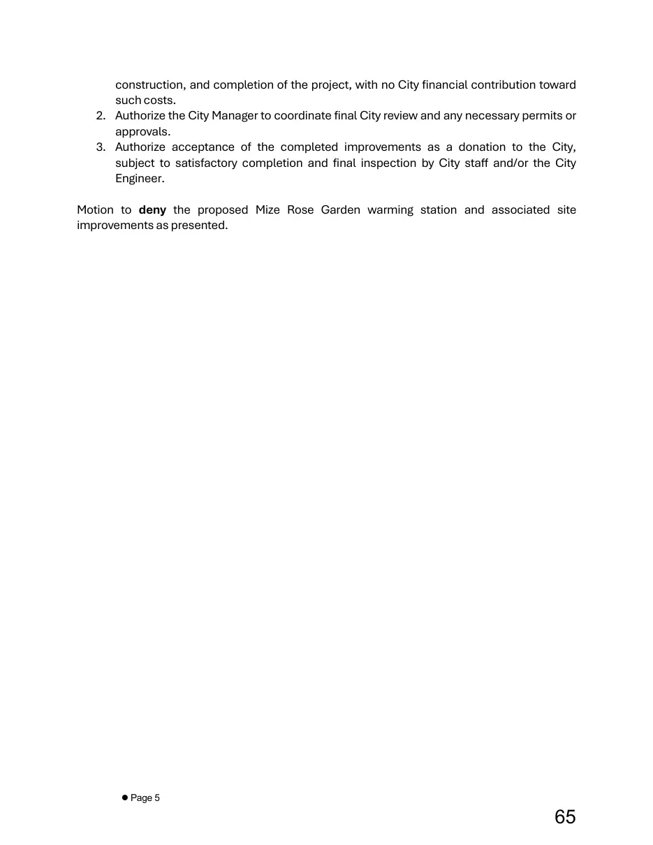 Page 65 of the packet; its text follows
