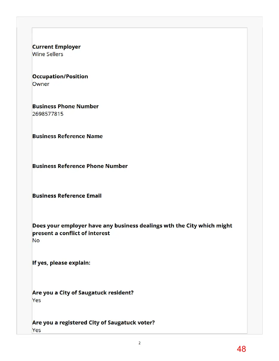 Page 48 of the packet, a scanned page