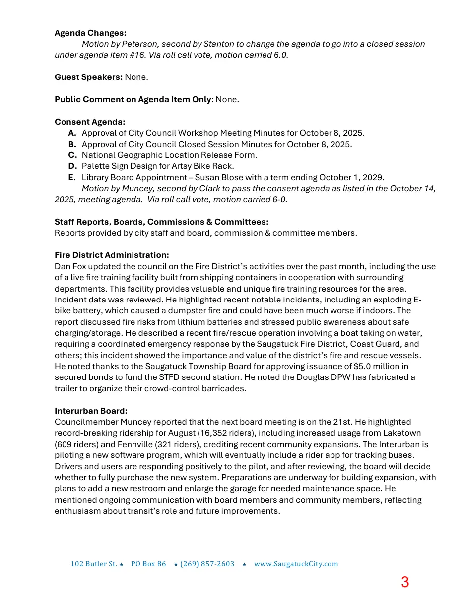 Page 3 of the packet; its text follows