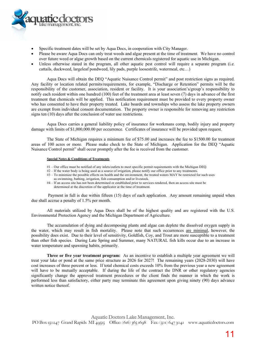 Page 11 of the packet; its text follows