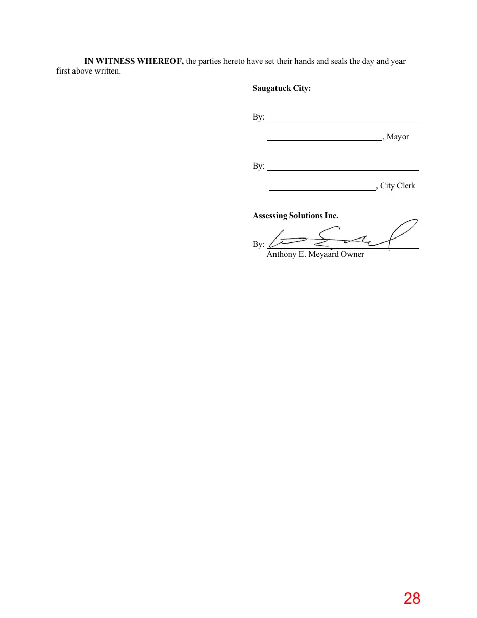 Page 28 of the packet; its text follows