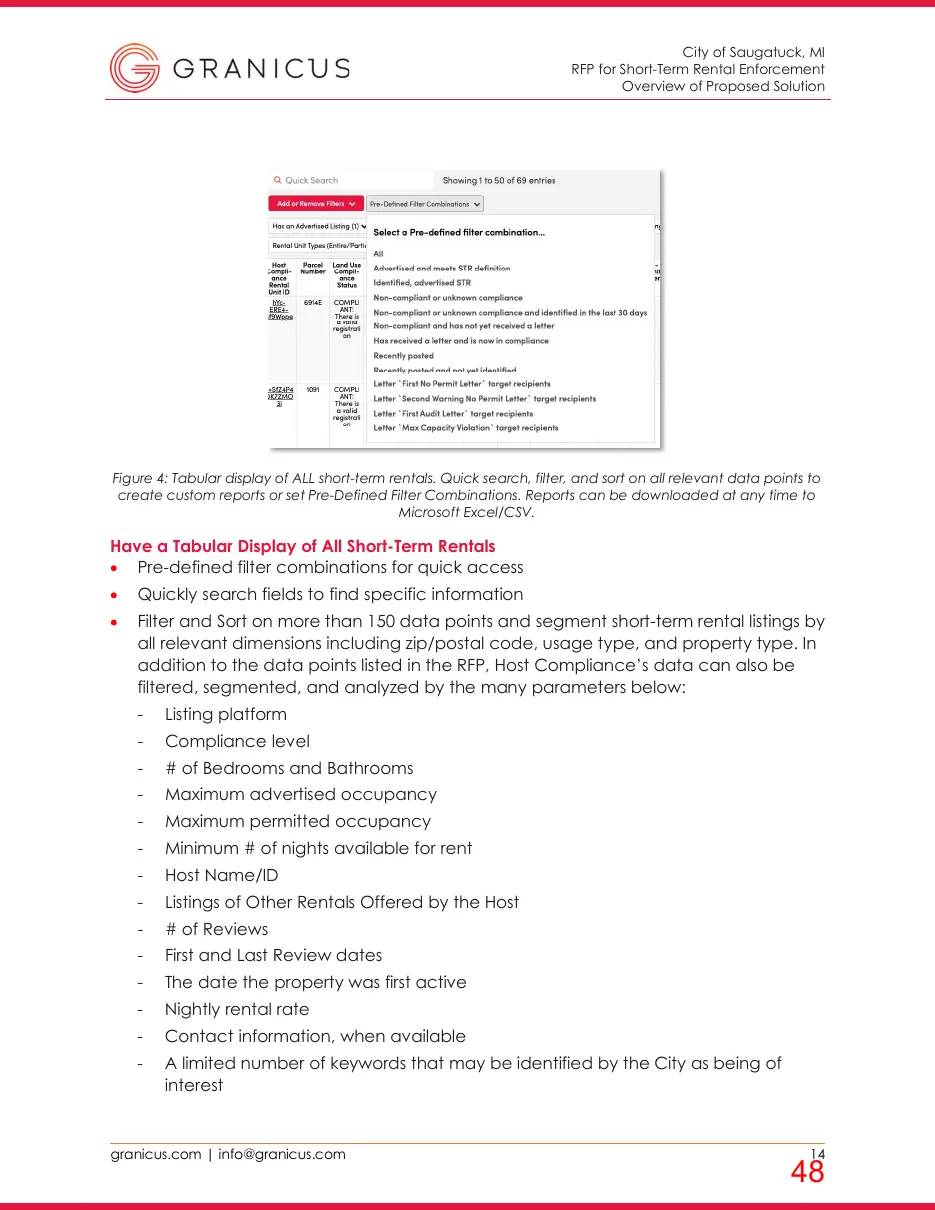Page 48 of the packet; its text follows