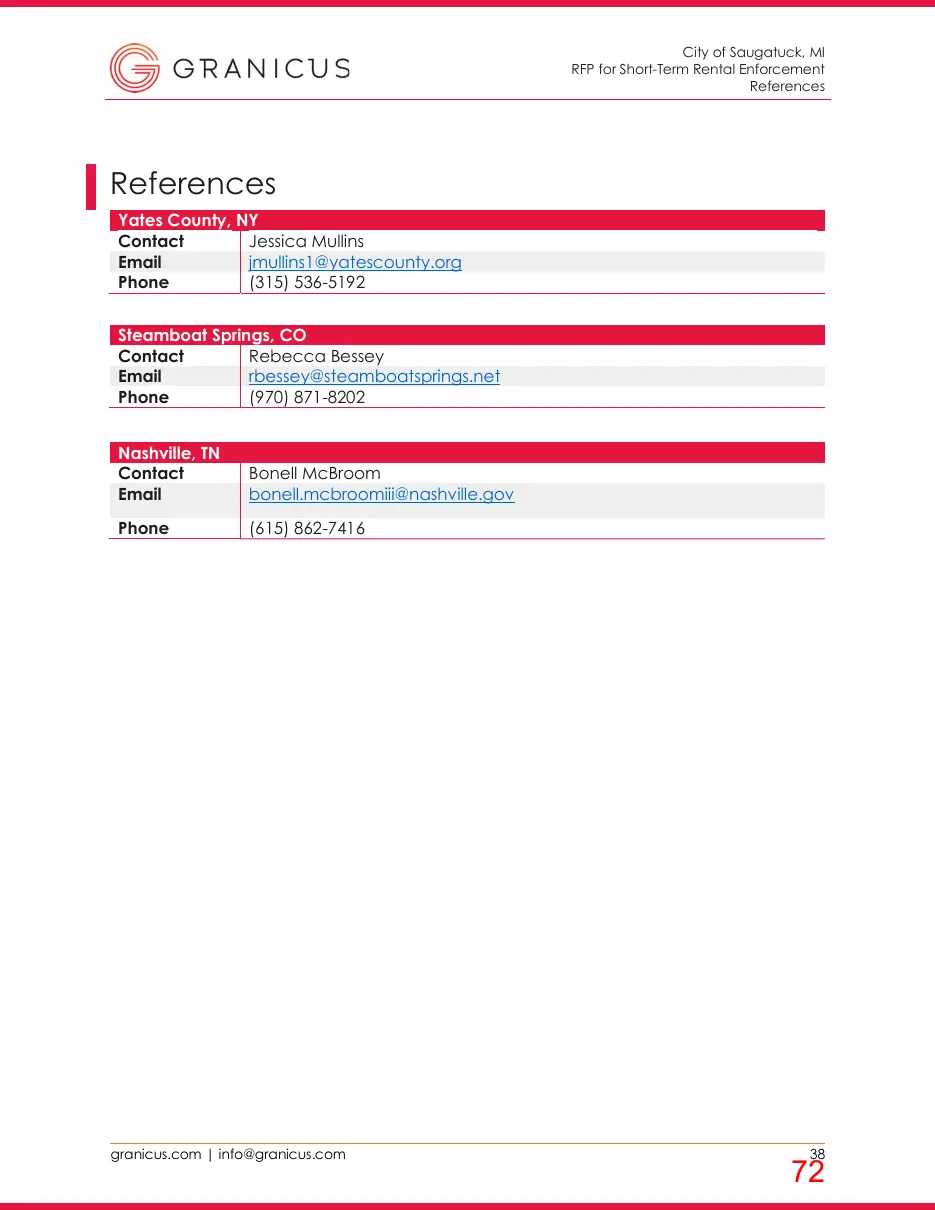 Page 72 of the packet; its text follows