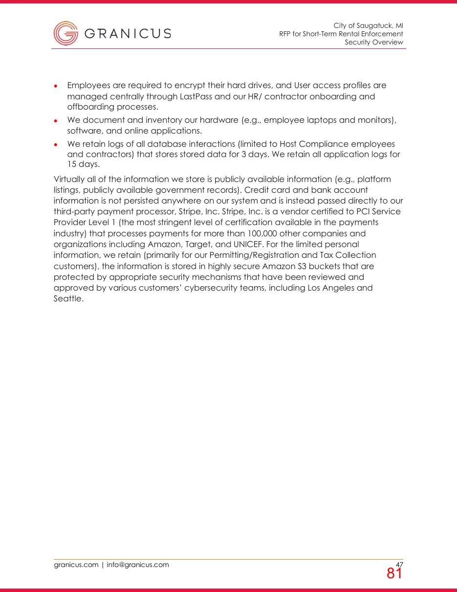 Page 81 of the packet; its text follows