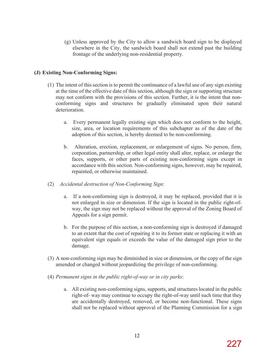 Page 227 of the packet; its text follows