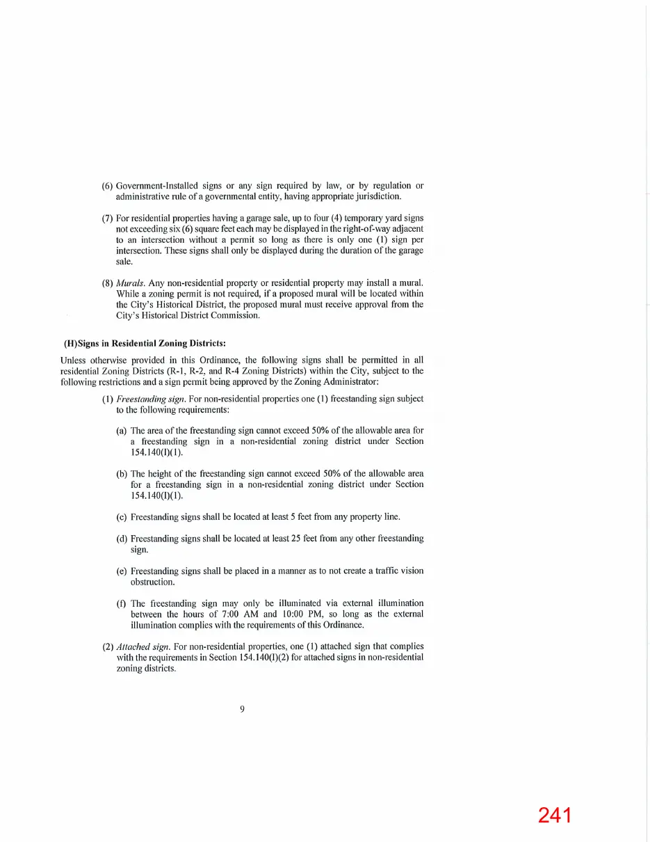 Page 241 of the packet, a scanned page