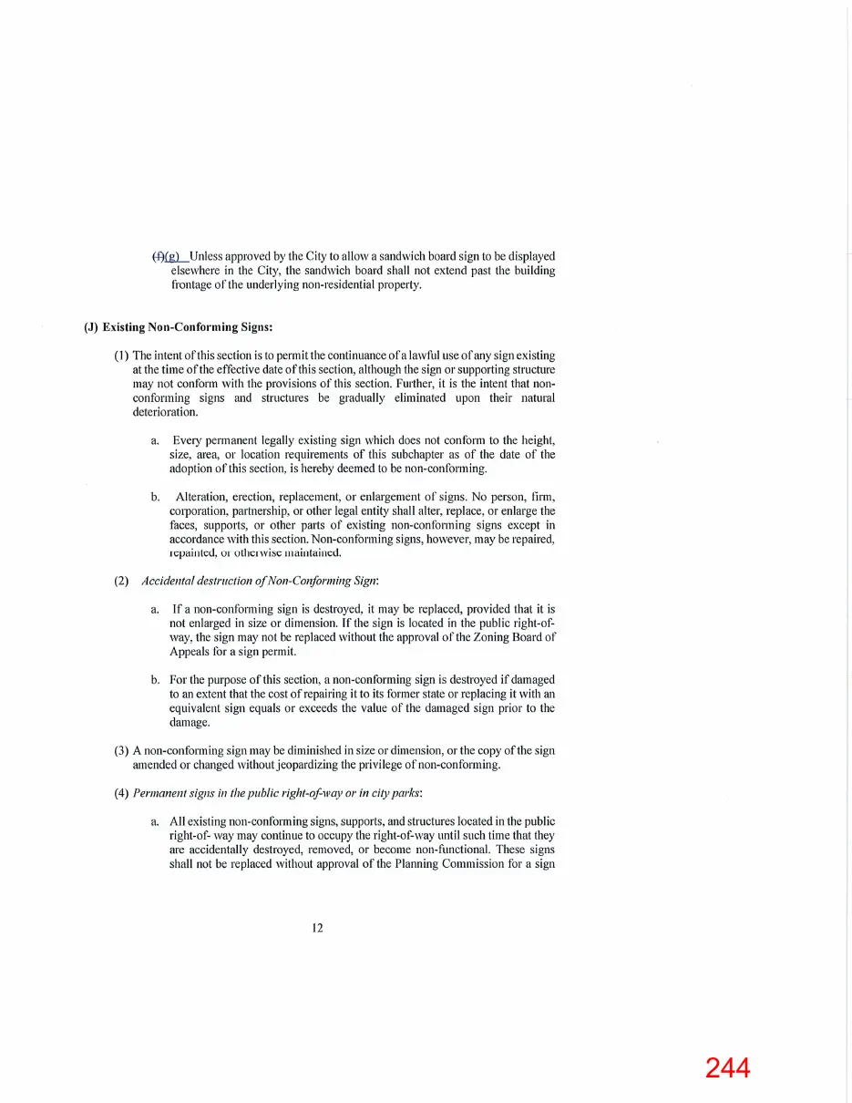 Page 244 of the packet, a scanned page