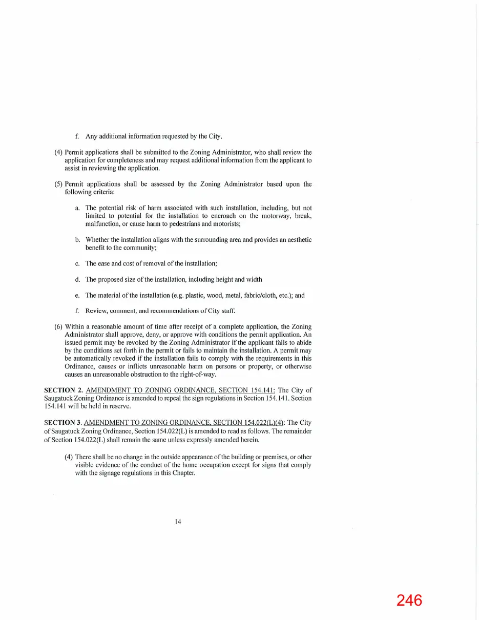 Page 246 of the packet, a scanned page