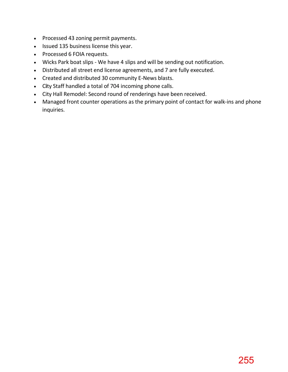 Page 255 of the packet; its text follows