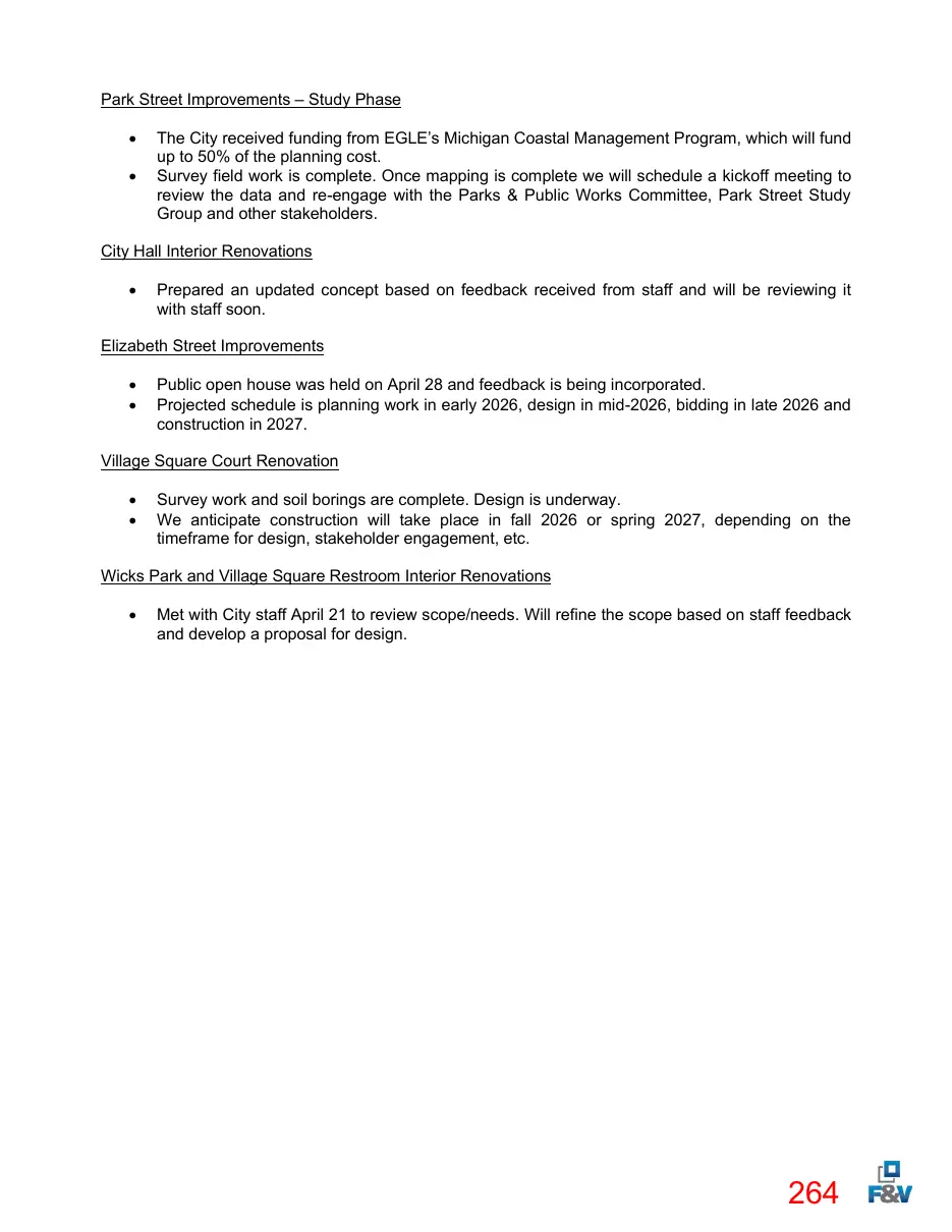 Page 264 of the packet; its text follows