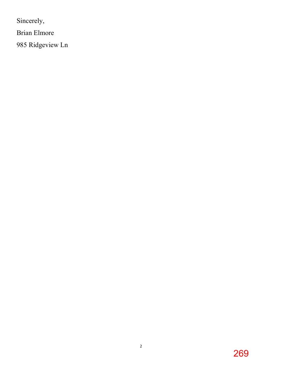 Page 269 of the packet; its text follows