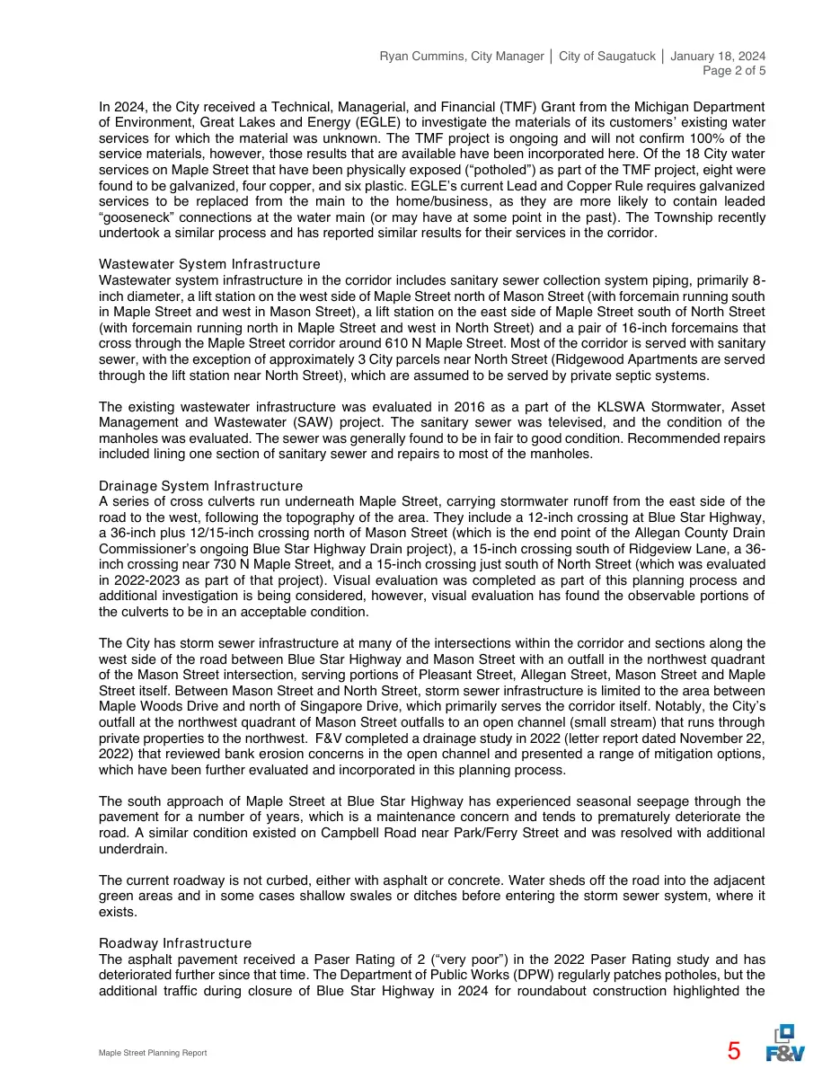 Page 5 of the packet; its text follows