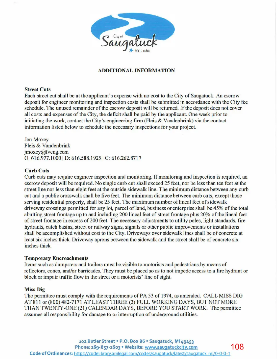 Page 108 of the packet, a scanned page